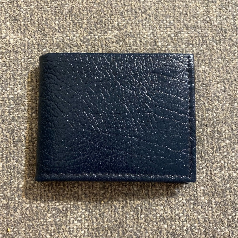 Vintage Boy Scouts Blue Wallet & Coin Pouch